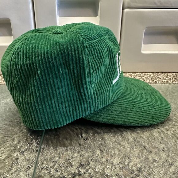 RARE Vintage New York Jets 80's CORDUROY Hat New Era Pillbox Style Snapback USA - Picture 7 of 14